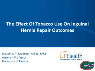 The Impact of Tobacco Use on Inguinal Hernia Repair Outcomes
