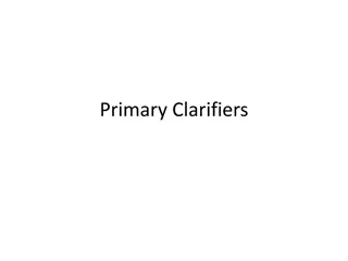 Primary Clarifiers in Water Treatment