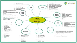 Eco-Art and Sustainable Design