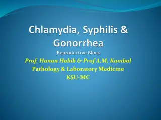 Syphilis, Gonorrhea, and Chlamydia Infections