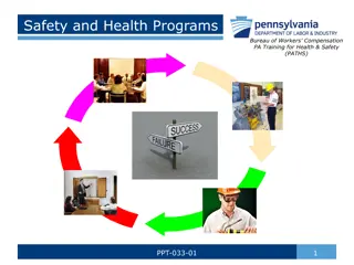 Effective Safety and Health Programs: Enhancing Workplace Safety
