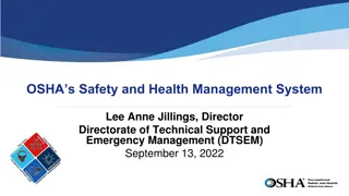 OSHA Safety and Health Management System Overview