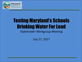 Lead in Drinking Water: Understanding Risks and Regulations