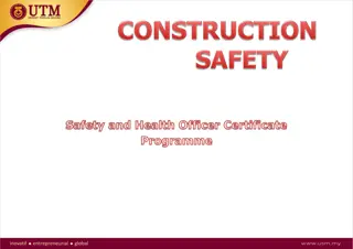 Safety and Health Officer Certification Programme