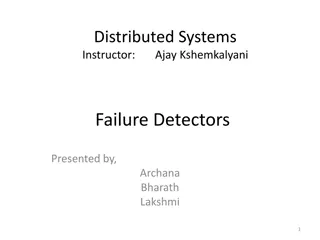 Failure Detectors in Distributed Systems