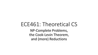 Theoretical CS: NP-Complete Problems & Cook-Levin Theorem