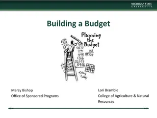 Building a Budget for Successful Grant Proposals