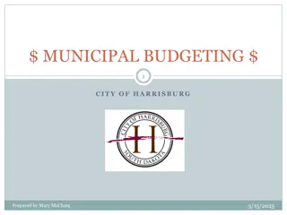Municipal Budgeting in City of Harrisburg