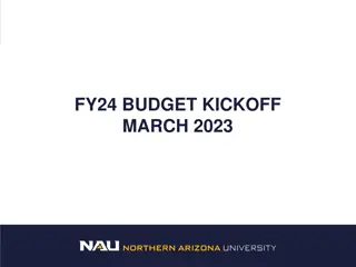 University Budget Advisory Board - FY24 Budget Priorities