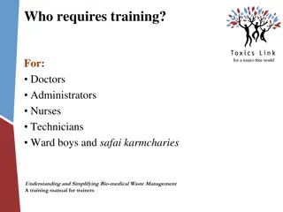 Bio-medical Waste Management Training for Healthcare Personnel