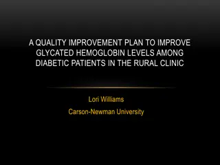 Improving Glycated Hemoglobin Levels in Rural Diabetic Patients