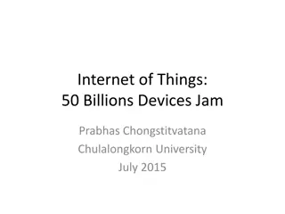Internet of Things: Connecting Physical Objects for Innovation