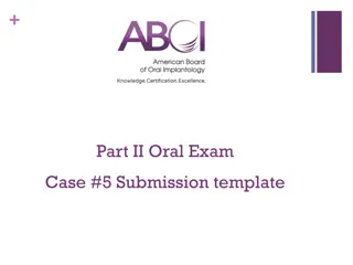 Case #5: Edentulous Mandible/Maxilla with Implant Prosthesis