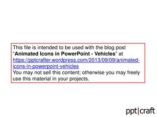 Exciting Animated Vehicle Icons for PowerPoint