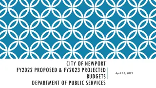 City of Newport FY2022-23 Budget Overview
