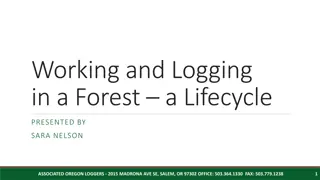 Working in Oregon's Forests: Jobs, Sustainability, and Products