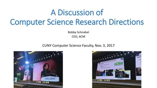 Evolution of Computer Science Research Directions