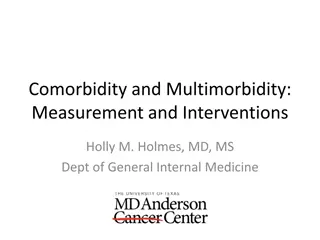 Measurement and Interventions in Comorbidity: Understanding Multimorbidity