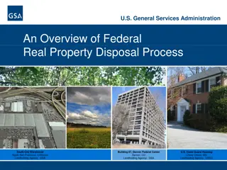 Federal Real Property Disposal Process Overview