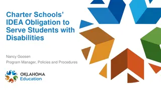 Charter Schools' IDEA Obligation to Serve Students with Disabilities