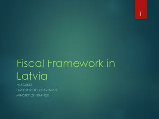 Fiscal Framework in Latvia: Hierarchy of Laws and Numerical Rules