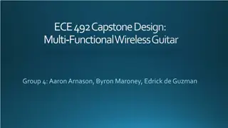 Multi-Functional Wireless Guitar Project Overview