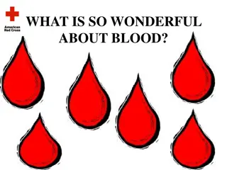 Wonderful World of Blood: A Vital Fluid's Role in Human Life