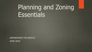 Addressing the Basics of Planning and Zoning Essentials