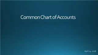 Common Chart of Accounts and COA Committee Overview