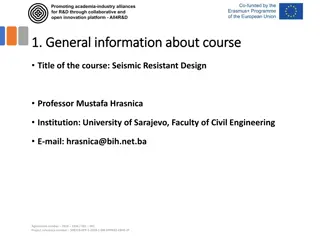 Seismic Resistant Design Course