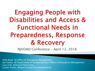 Enhancing Emergency Preparedness for Individuals with Disabilities
