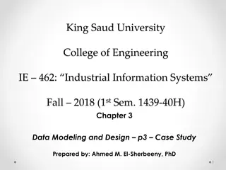 Case Study: Data Modeling and Design for Electronic Commerce Application