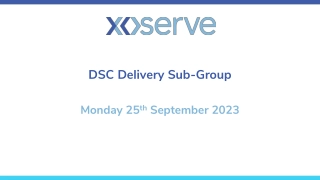 DSC Delivery Sub-Group