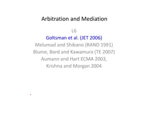Institutions and Mechanisms in Communication Games