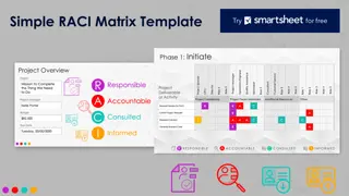 Simple RACI Matrix Template