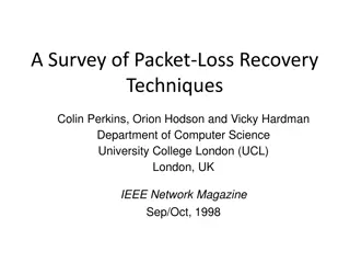 Survey of Packet-Loss Recovery Techniques