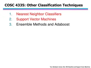 Classification Techniques and Decision Boundaries