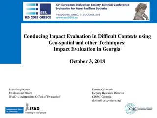 Conducting Impact Evaluation in Difficult Contexts: Lessons from Georgia
