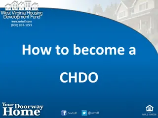 How to become a CHDO