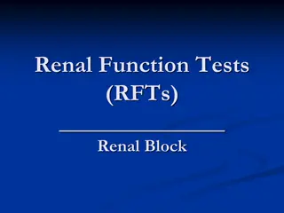 Renal Function Tests