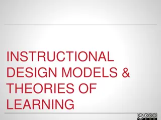 Instructional Design Models & Learning Theories Overview