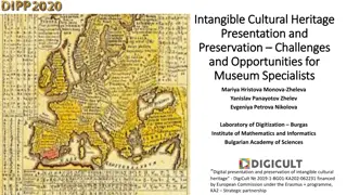 Challenges and Opportunities for Museum Specialists in Digitizing Cultural Heritage