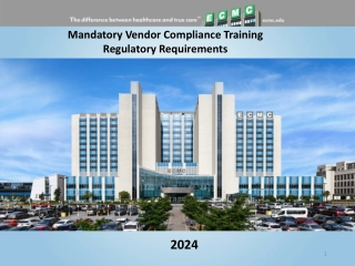Mandatory Vendor Compliance Training & Regulatory Requirements Overview