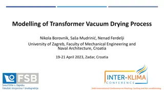 Modeling of Transformer Vacuum Drying Process and Mathematical Analysis