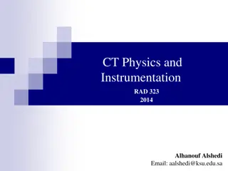 Introduction to Computed Tomography: Principles and Applications