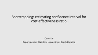 Bootstrap Methodology for Cost-Effectiveness Ratios