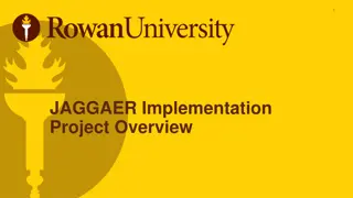 Rowan ProConnect Implementation Overview