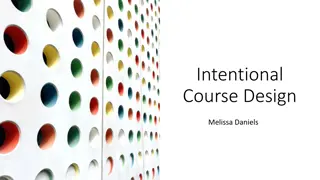 Enhancing Student Engagement through Course Design