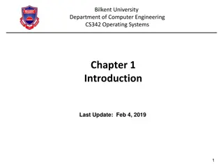 Introduction to Operating Systems Components