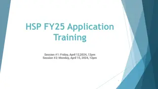 Homelessness Solutions Program FY25 Funding Overview